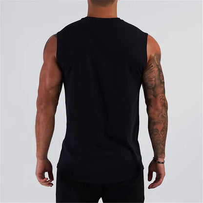 Men's Slim-fit Sleeveless Fitness Training Vest