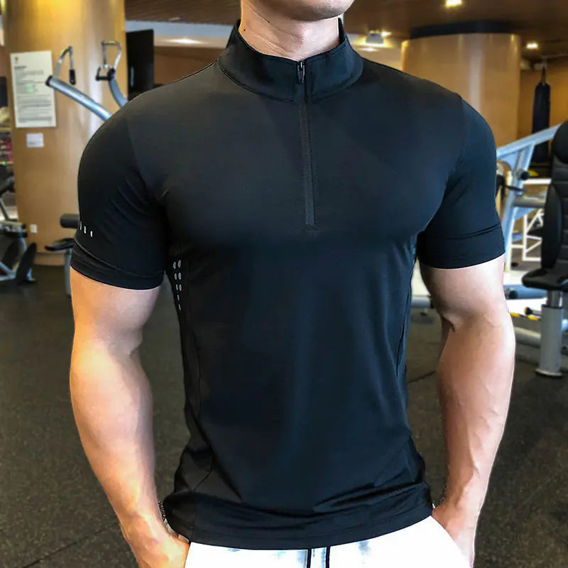 Men's Long Sleeve Workout Shirt for Running & Training