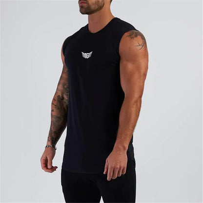 Men's Slim-fit Sleeveless Fitness Training Vest