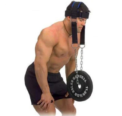 Neck and Shoulder Training Device with Weighted Cap