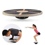 Wooden Round Balance Board - Non-Slip Training Tool