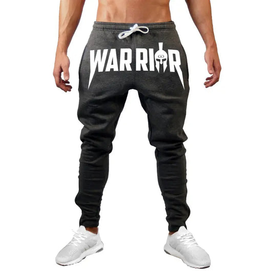 Men's Loose Fit Muscle Fitness Trousers for Training