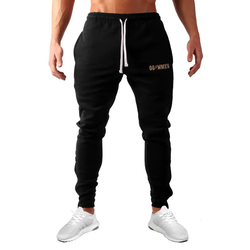 Men's Loose Fit Muscle Fitness Trousers for Training