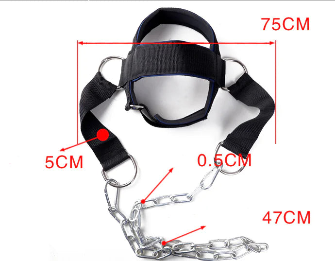 Neck and Shoulder Training Device with Weighted Cap