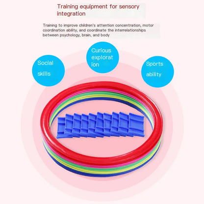 Kids' Sensory Training Jumping Game Equipment Set